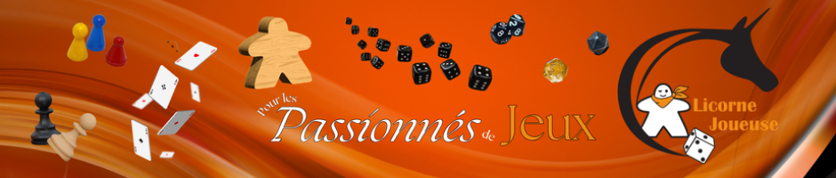 Bannière de l’association La Licorne Joueuse